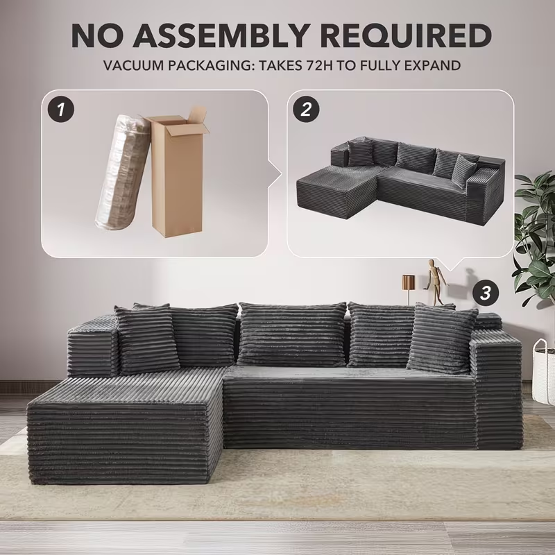 Modular Sectional Sofa Cloud Sectional Couch