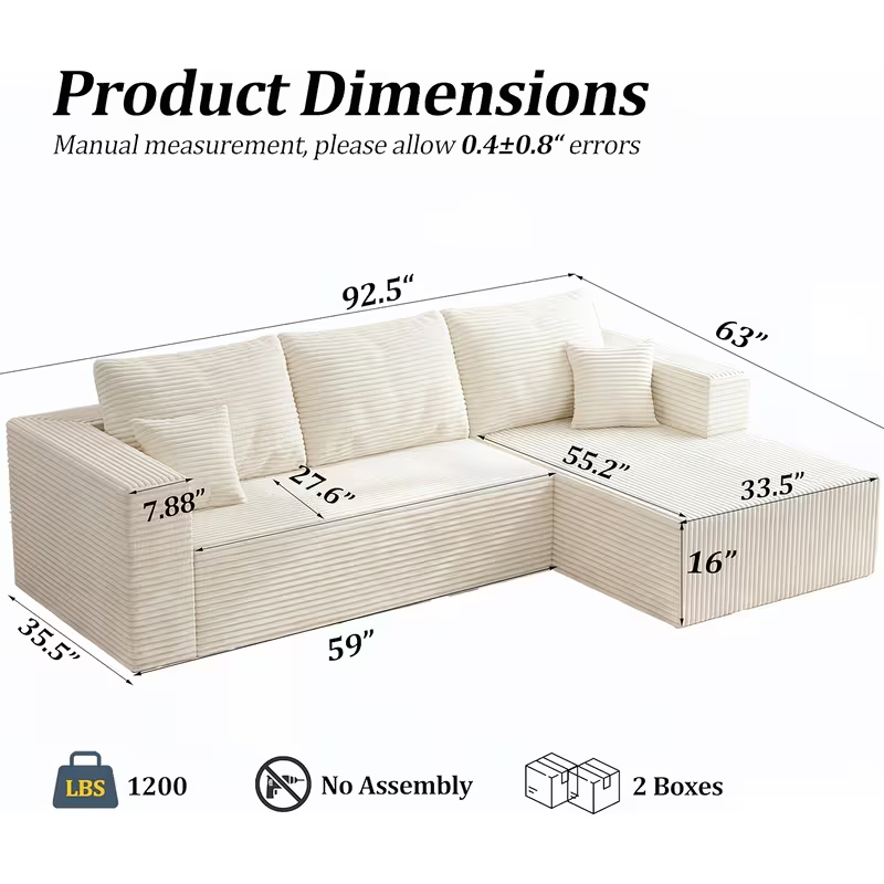 Modular Sectional Sofa Cloud Sectional Couch